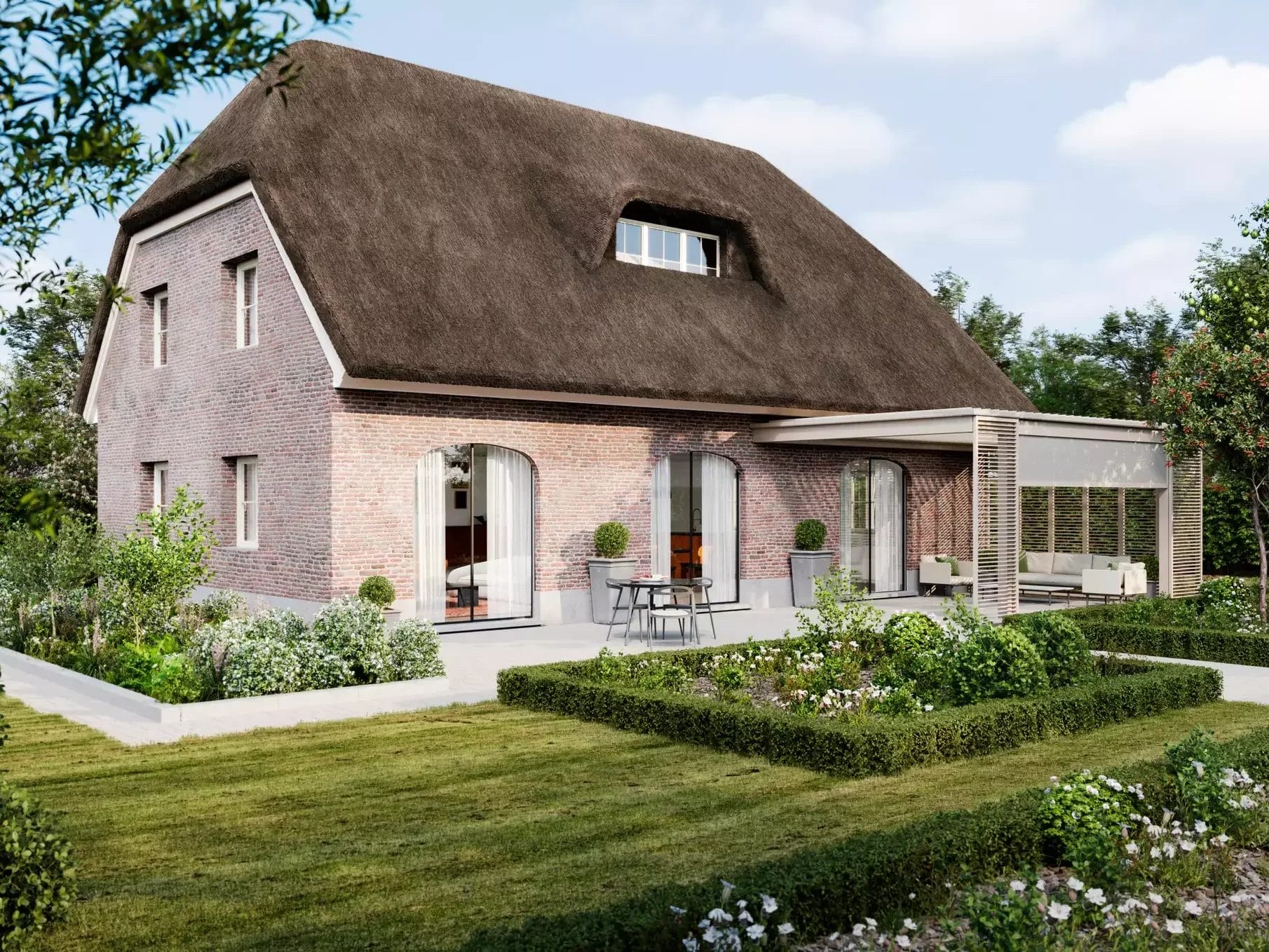 Renson Amani architecturale en design terrasoverkapping