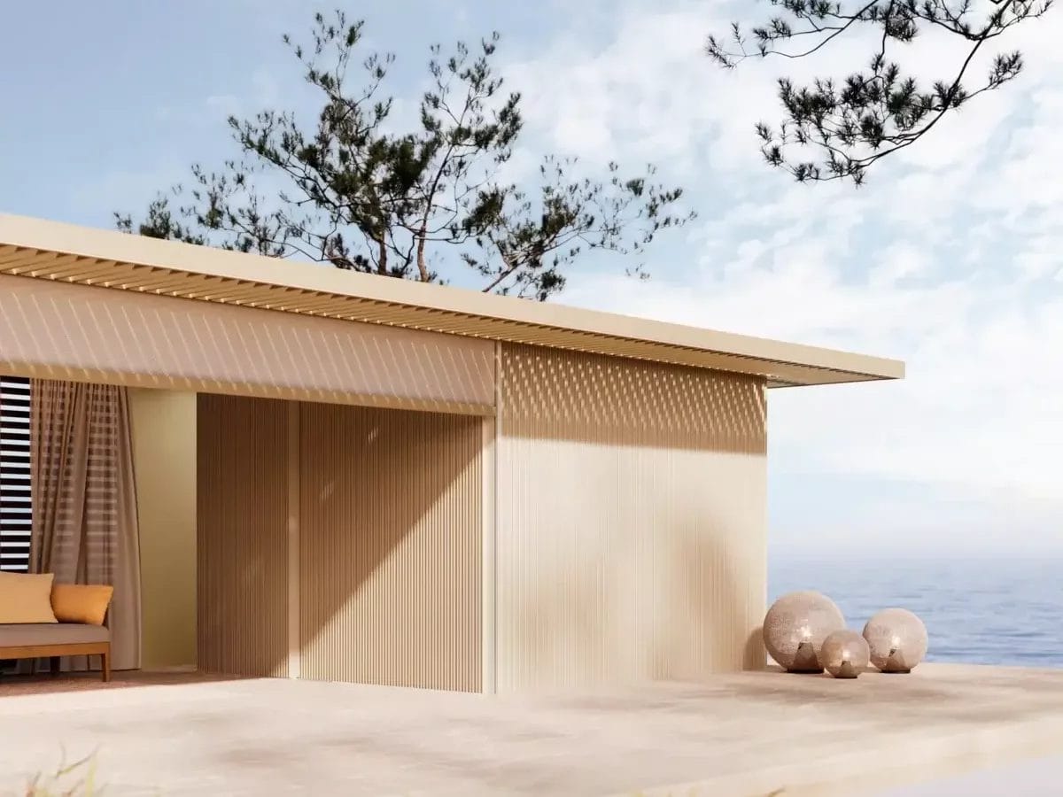 Renson Amani architecturale en design terrasoverkapping