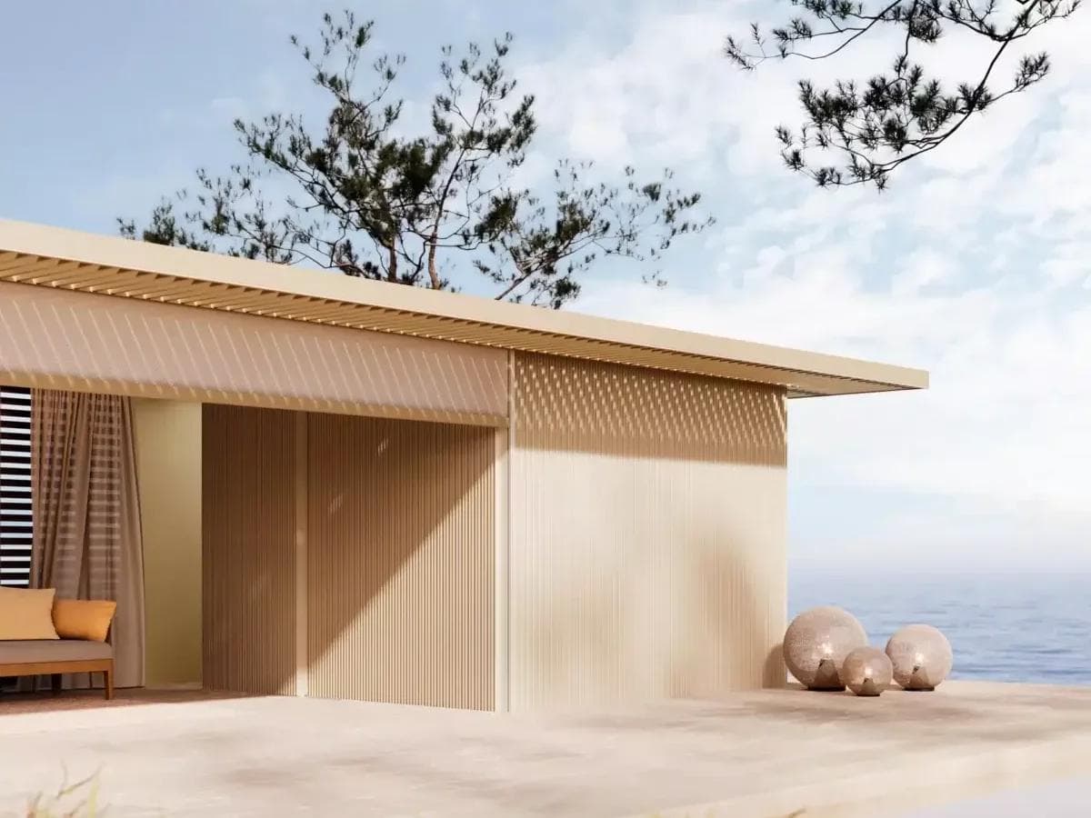 Renson Amani architecturale en design terrasoverkapping