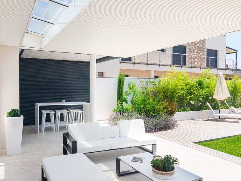 Linius: horizontale aluminium gevelbekleding